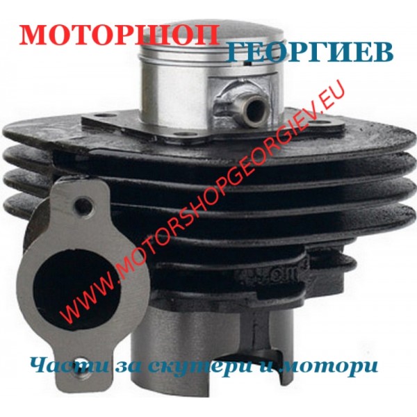 Резервна част Кит цилиндър Suzuki Gemma / RAN / Kinroad KOS 50cc 2T - &Oslash;41mm / болт 10mm - Цилиндри за китайски скутери - Моторшоп Георгиев