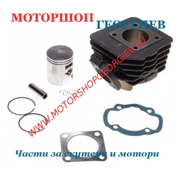 Резервна част Кит цилиндър 60cc Honda Dio AC &Oslash;43мм Honda Dio Tact, Kymco DJ CX ZX, Sym DD - Цилиндри за HONDA - Моторшоп Георгиев