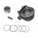 Кит цилиндър GY6 / Kymco / Peugeot 150cc 4T - &Oslash;57,40mm / болт 15mm