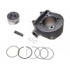 Кит цилиндър GY6 / Kymco / Peugeot 150cc 4T - Ø57,40mm / болт 15mm