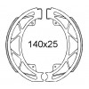 Аксесоар за мотоциклет Накладки барабанни - 140 x 25мм - Piaggio Liberty 50cc 1997 56293R - Съвместима част 