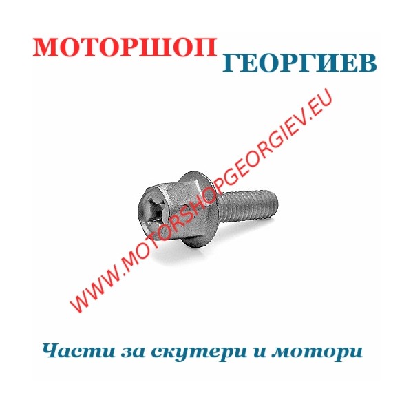 Резервна част Болт за ауспух (М6х1 - 18мм) Minarelli Horizontal - Vertical - Ауспуси за скутери - Моторшоп Георгиев