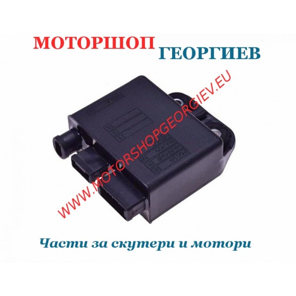 Резервна част Електронно запалване (CDI) Aprilia SR / Piaggio Skipper / Typhoon 125-150, 4 + 1 пина - Електронно запалване (CDI) за APRILIA - Моторшоп Георгиев