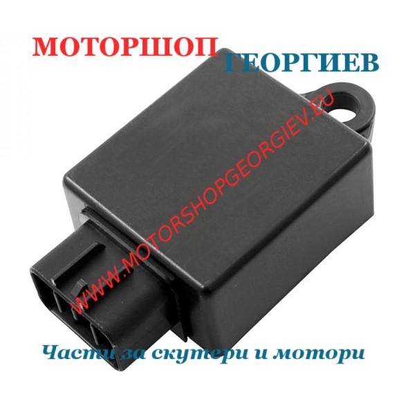 Резервна част Електронно запалване (CDI) Peugeot Speedfight 2 / Jet Force / Ludix 50, 45 км/ч, 8 пина - Електронно запалване (CDI) за PEUGEOT - Моторшоп Георгиев