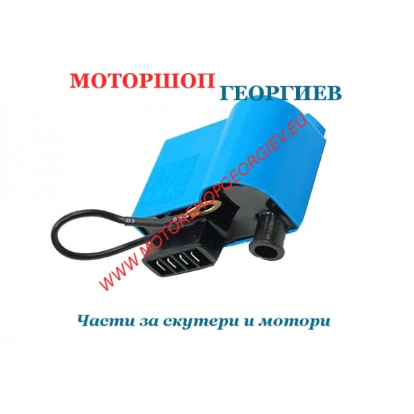 Резервна част Електронно запалване (CDI) с бобина Vespa PX / PK / Piaggio Cosa / Ape 50-200 - Електронно запалване (CDI) за PIAGGIO - Моторшоп Георгиев
