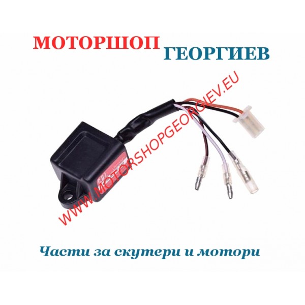 Резервна част Електронно запалване (CDI) тип Yamaha 2JA-85540-00, 5 проводника - Електронно запалване (CDI) за YAMAHA - Моторшоп Георгиев