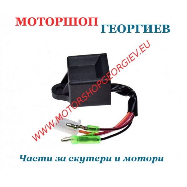Резервна част Електронно запалване (CDI) Minarelli 50 2T / Yamaha Jog Quantum HY-04 AC - Електронно запалване (CDI) за MBK - Моторшоп Георгиев