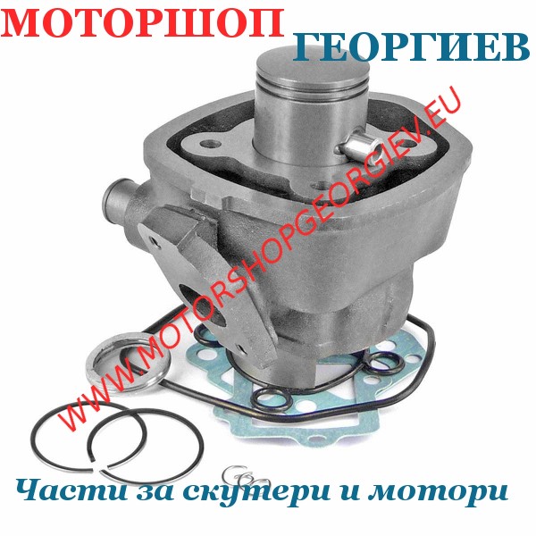 Резервна част Кит цилиндър 50cc Minarelli хоризонтален LC &Oslash;40мм чугун MBK Nitro, Yamaha Aerox - TNT - Цилиндри за YAMAHA / MINARELLI / MBK - Моторшоп Георгиев