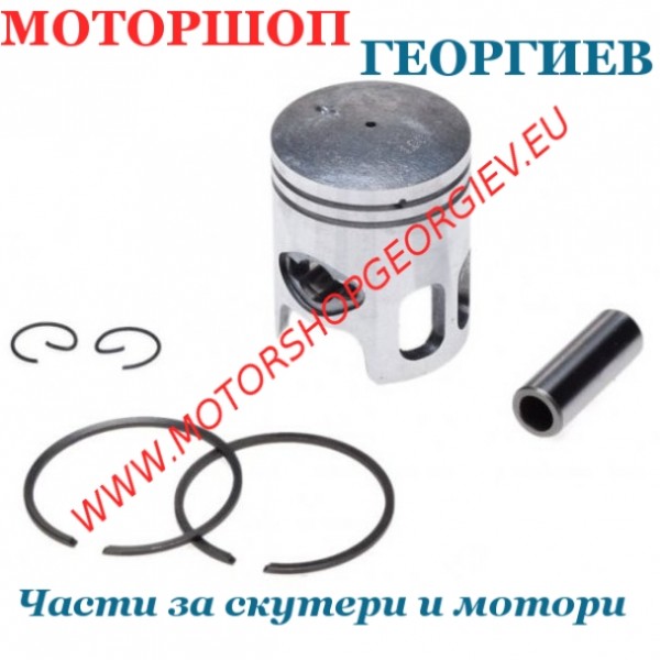 Резервна част Бутало комплект Minarelli 50cc 2T - 41,00 / 10 / 25,5mm (+1,00mm) - Буталo за скутери и мотори - Моторшоп Георгиев