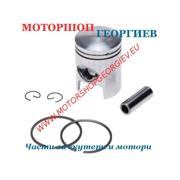 Резервна част Бутало комплект Piaggio / Vespa / Aprilia / Gilera 50cc 2T - 41,00 / 12 / 26mm (+1,00mm) - Бутала PIAGGIO - Моторшоп Георгиев