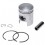Бутало комплект Piaggio / Vespa / Aprilia / Gilera 50cc 2T - 41,75 / 12 / 26mm (+1,75mm)