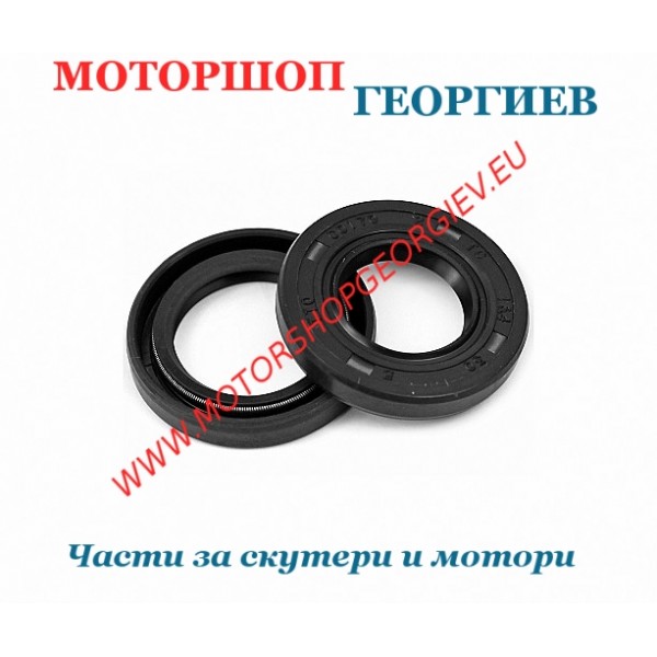 Резервна част Семеринги комплект GY6 50cc 4T 139QMA/139QMB (2 Бр.) - Семеринги - Моторшоп Георгиев