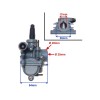Карбуратор тип Mikuni VM16 &mdash; Yamaha RD50 / DT50 / Honda MT MB / Suzuki GT TS - Детайлен изглед 3