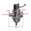 Карбуратор тип PZ19J - електрически смукач - 2Т 50cc - Minarelli 1E40QMB - Детайлен изглед 2