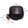 Кит цилиндър Suzuki Gemma / RAN / Kinroad KOS 60cc 2T - &Oslash;43mm / болт 10mm - Детайлен изглед 3