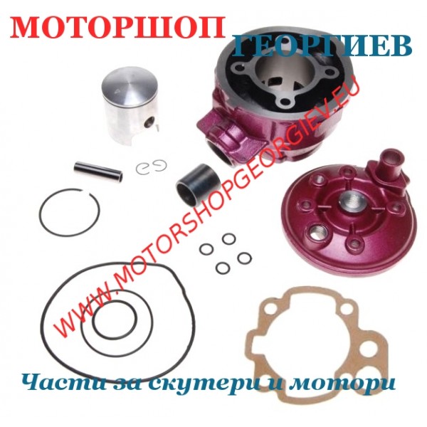 Резервна част Кит цилиндър 90cc Minarelli AM6 LC &Oslash;49мм Aprilia RS RX, Yamaha DT TZR, Peugeot XP6 - Цилиндри за APRILIA - Моторшоп Георгиев