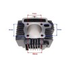 Кит цилиндър 125cc крос ATV 4T &Oslash;52,4мм болт 14мм - Детайлен изглед 3