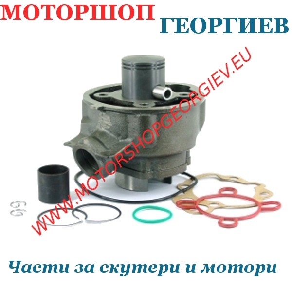 Резервна част Кит цилиндър 50cc Minarelli AM6 LC &Oslash;40,3мм чугун Aprilia RS RX, Yamaha DT TZR - TNT - Цилиндри TNT - Моторшоп Георгиев