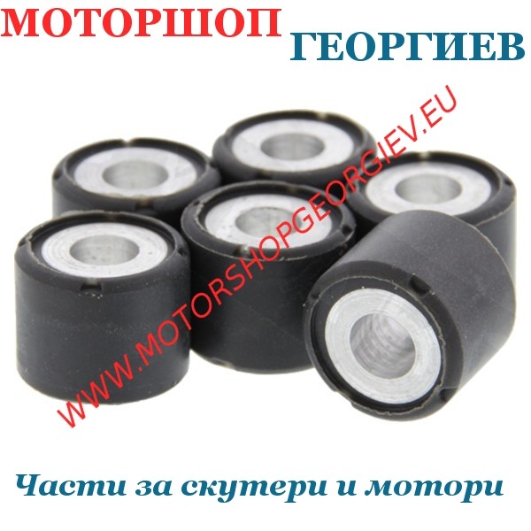 Резервна част Ролки за вариатор 19x15,5 07,5 гр RMS - Ролки за вариатор - Моторшоп Георгиев