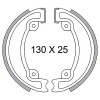 Аксесоар за мотоциклет Накладки барабанни - 130 х 25мм KYMCO AGILITY 50 / MALAGUTI CIAK 150 - Съвместима част 