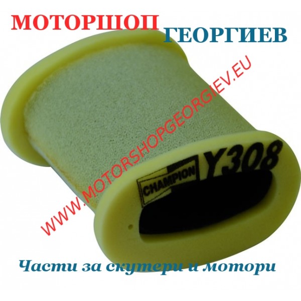 Резервна част Въздушен филтър Champion Y308 Kawasaki Gpx 600 R 1988/2000 - Въздушни филтри CHAMPION - Моторшоп Георгиев