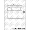Маслен филтър Champion COF 100136S D.750 - Детайлен изглед 1