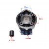 Кит цилиндър 65cc Minarelli AM6 LC &Oslash;44мм Aprilia RS RX, Yamaha DT TZR, Peugeot XP6 - Детайлен изглед 2