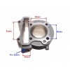 Кит цилиндър  60сс за китайски скутери GY6 44мм 4Т - Детайлен изглед 2