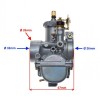 Карбуратор YAMAHA DT 100 / 125 / 150сс  - Детайлен изглед 2
