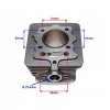 Кит цилиндър 125сс за ATV LONCIN 56.40мм 4Т 2V AC - Детайлен изглед 2
