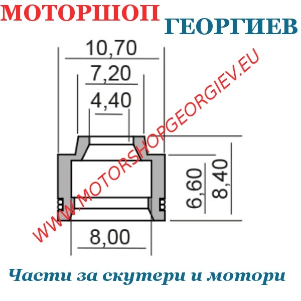 Резервна част Гумички за клапани Sym 4t - Гумички за клапани - Моторшоп Георгиев