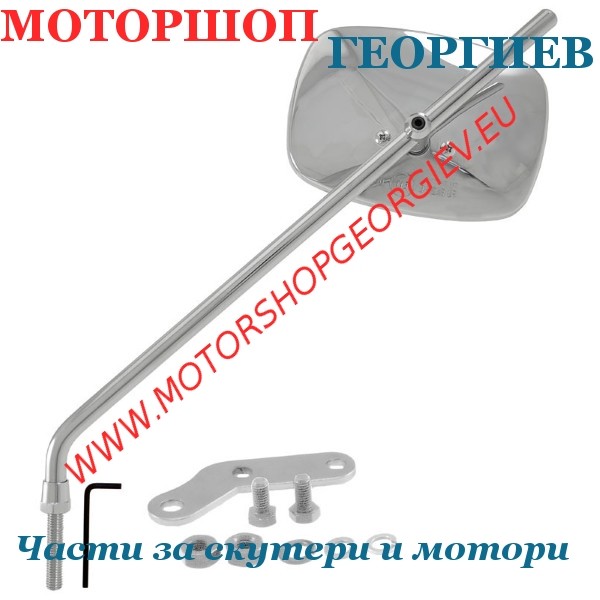 Резервна част Огледало регулируемо Piaggio Vespa дясно/ляво - Огледала за VESPA / APE - Моторшоп Георгиев