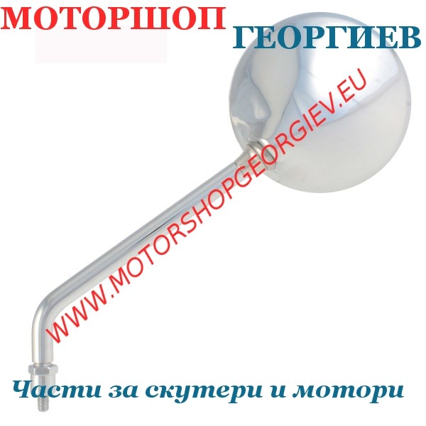 Резервна част Огледало Piaggio Vespa Lxv-Vespa Gtv 4t Navy Eu3 2008 125cc ляво - Огледала за VESPA / APE - Моторшоп Георгиев