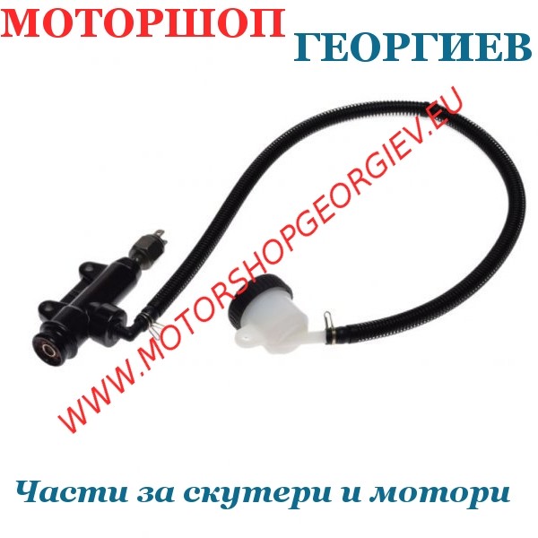 Резервна част Спирачна помпа с резервоар за Keeway TX / Enduro  - Казанче спирачна течност - Моторшоп Георгиев