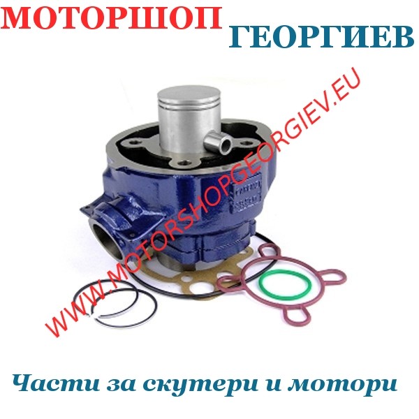 Резервна част Кит цилиндър 50cc Minarelli AM6 LC &Oslash;40,3мм чугун Aprilia RS RX, Yamaha DT TZR - CARENZI - Цилиндри за YAMAHA / MINARELLI / MBK - Моторшоп Георгиев