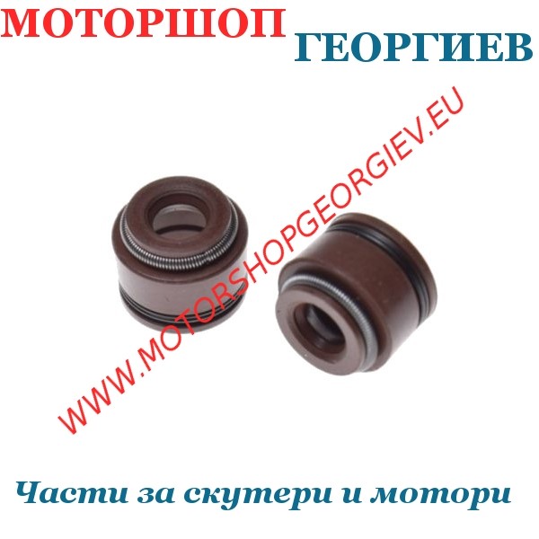 Резервна част Гумички за клапани за Yamaha YBR 125сс 5x11x8 - Гумички за клапани - Моторшоп Георгиев