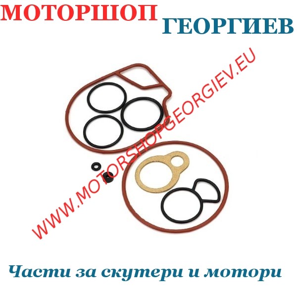 Резервна част Ремонтен комплект карбуратор тип Dellorto PHVA 12 - TNT Original - Ремонтен комплект за карбуратор - Моторшоп Георгиев