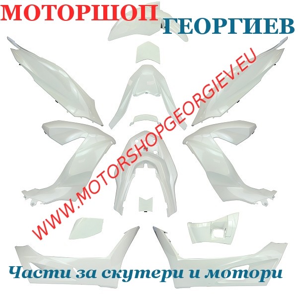 Резервна част Комплект спойлери HONDA PCX 125сс 2021-2023 (14 Бр.) - Спойлери HONDA PCX 125 - Моторшоп Георгиев