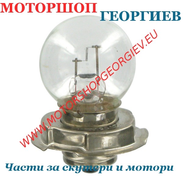 Резервна част Крушка Flosser 12V 15W P26S - бяла - Крушки - Моторшоп Георгиев