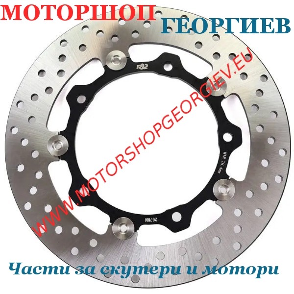 Резервна част Спирачен диск Yamaha TMAX 500-560 / XMAX 400 &Oslash;267mm Premium - RBMax Performance - Спирачни дискове - Моторшоп Георгиев