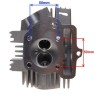 Комплект глава на цилиндър 125cc Cross 4T - Детайлен изглед 3