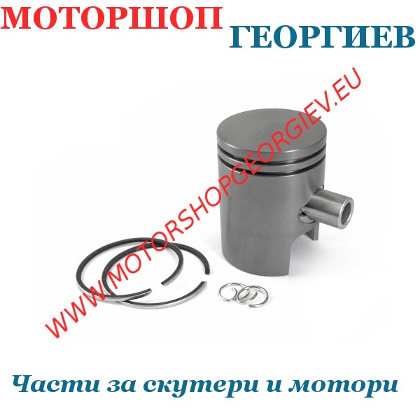 Резервна част Бутало комплект Piaggio / Vespa / Aprilia / Gilera 50cc 2T - 40,00 / 12 / 26mm - TNT Original (графитен) - Бутала PIAGGIO - Моторшоп Георгиев