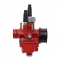 Карбуратор спортен тип Dellorto PHBG 17,5mm - 2T 50-100cc - червен