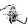 Карбуратор Honda Foreman Rubicon TRX500 2001-2014 - тип Keihin VE6AB - Детайлен изглед 2