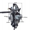 Карбуратор Honda Foreman TRX500FE / TRX500FM 2005-2011 - тип Keihin VE6DA - Детайлен изглед 2