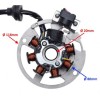 Статор 7 намотки за Yamaha Jog 50 / Minarelli 1PE40QMB - Детайлен изглед 2