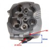 Глава на цилиндъра - комплект - Loncin 125cc 4T - Детайлен изглед 3