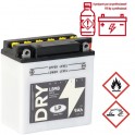 Акумулатор Landport LB9B 12V-9Ah с поддръжка, с пакет киселина