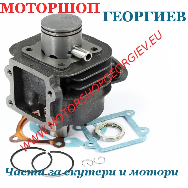 Резервна част Кит цилиндър 50cc Minarelli вертикален AC &Oslash;40мм чугун MBK Booster, Yamaha Bws - TNT - Цилиндри за YAMAHA / MINARELLI / MBK - Моторшоп Георгиев