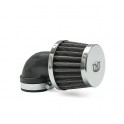 Въздушен филтър TNT TYPE KN - 90&deg; / &Oslash;28 - 35mm / Хром